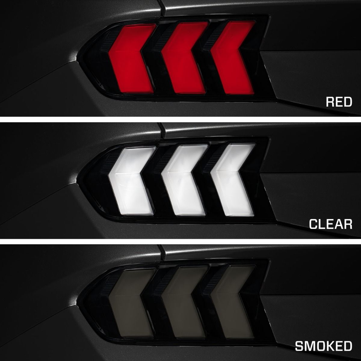 2024-2025 Ford Mustang Sequential LED Tail Lights (pair)