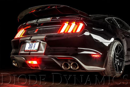 LED Sidemarkers for 2015-2021 Ford Mustang, Red (set)