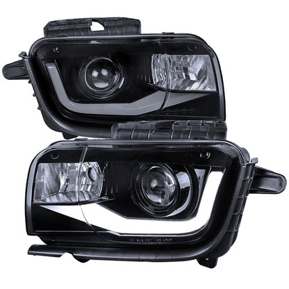 10-13/ 14-15ZL1  Chevrolet Camaro SpecD LED Bar Projector RGBW Headlights