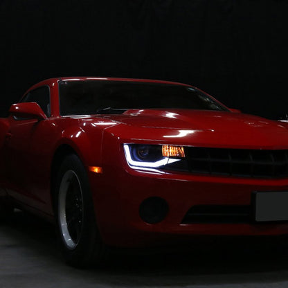 2010-2013 Chevrolet Camaro SpecD LED Bar Projector Headlights