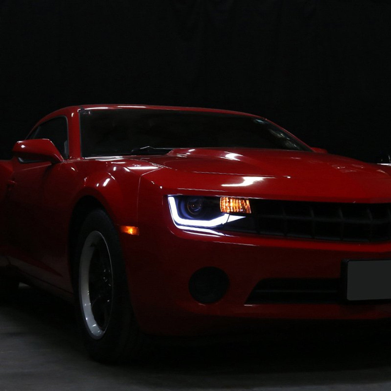 2010-2013 Chevrolet Camaro SpecD LED Bar Projector Headlights