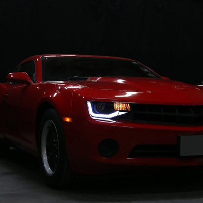 2010-2013 Chevrolet Camaro SpecD LED Bar Projector Headlights