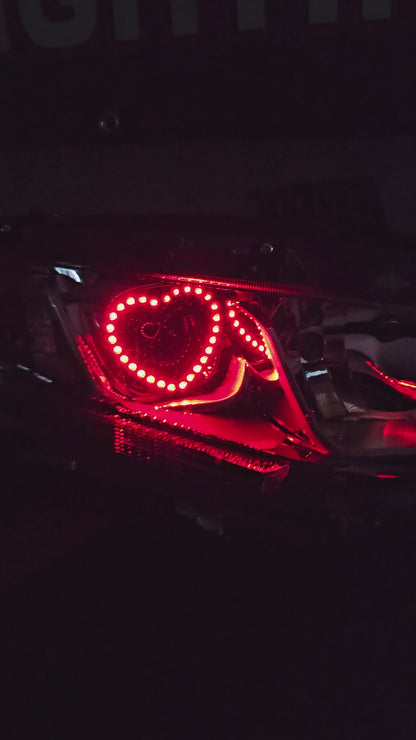 Heart Shaped Tint Halo RGBW