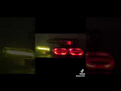 19+  Camaro Smoked OEM Style tail lights RGBW Custom