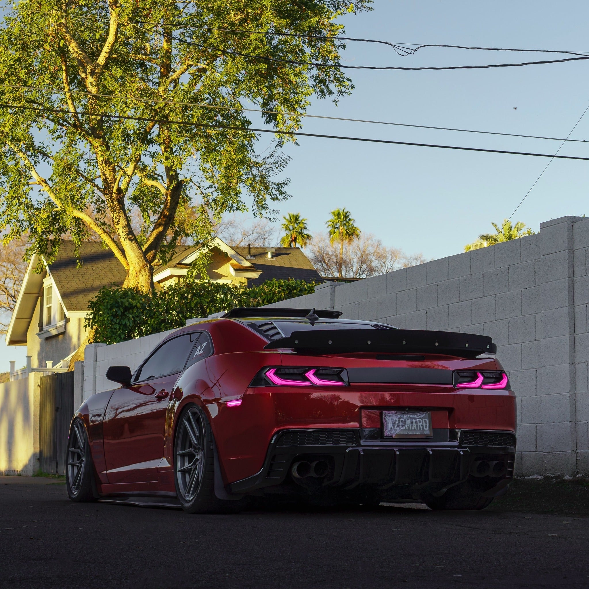 2014-2015 Chevrolet Camaro Vland C8 RGBW LED Tail Lights  DIY boards