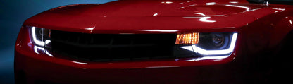 2010-2013 Chevrolet Camaro SpecD LED Bar Projector Headlights