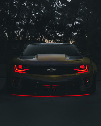 10-13/ 14-15ZL1  Chevrolet Camaro SpecD LED Bar Projector RGBW Headlights