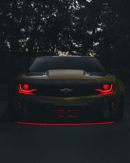 2010-2013/ 2014-2015ZL1  Chevrolet Camaro SpecD LED Bar Projector RGBW Headlights