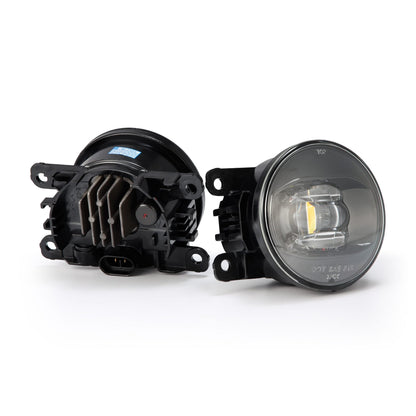 Universal Acura/Ford/Honda/Jaguar/Lincoln/Mitsubishi/Nissan/Subaru DoubleTap Dual Color LED Projector Fog Lights